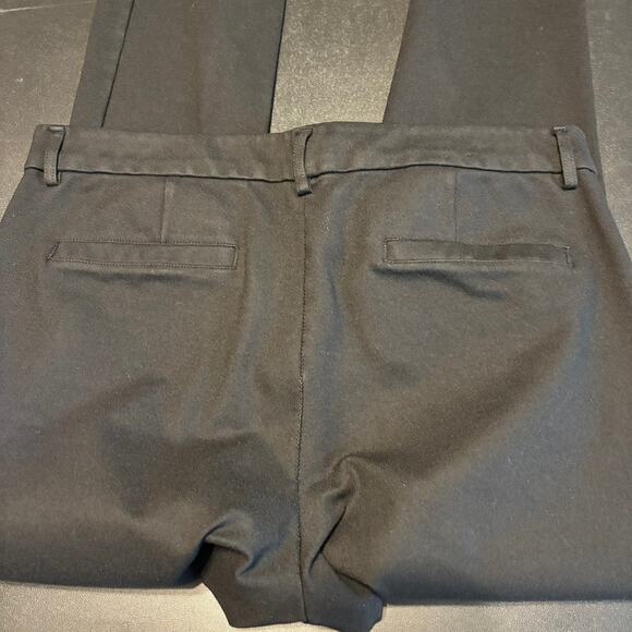 Banana Republic Black Stretch Pants Size 12 | Slim Fit Work Career Trouser - Picture 7 of 7